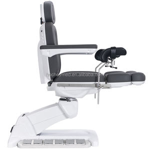 Mesa de Exploración Ginecológica Moderna con Estribos, Camilla Eléctrica con Estantes, Silla de Exploración Ginecológica Motorizada - Product Image 2