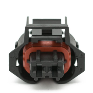 936061-2 2-Pin Buchse Diesel Common-Rail-Injektor Kurbelwellensensor-Steckverbinder für ECU Schwarz PBT/PA66 Material TE AMP - Product Image 1