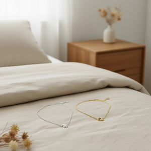 Collar con Colgante Virgo de Acero Inoxidable, 12 Piezas, Tono Dorado y Plateado - Product Image 3