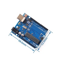 Module microcontrôleur à puce unique ATmega328P compatible avec la carte de développement UNO-R3 version officielle