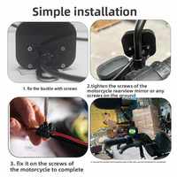 IP65 extérieur étanche LED Devil Eye Light rétroviseur multi-mode pour vélo électrique et moto LED Demon Eye