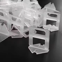 Système de nivellement de carreaux de céramique réutilisable de 1mm avec accessoires d'espacement 1/8 Clips pour système de nivellement de carreaux
