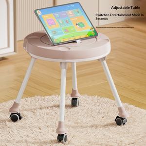 <span class=keywords><strong>Silla</strong></span> de Comer para Bebés, de Plástico, Ajustable, Portátil, con Bandeja Desmontable, para Bebés y Niños, Uso Doméstico - Product Image 3