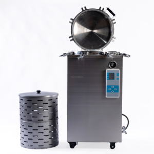Autoclave Vertical <span class=keywords><strong>de</strong></span> <span class=keywords><strong>Laboratorio</strong></span> <span class=keywords><strong>de</strong></span> 35/50/75/100/120/150/200 Litros, Esterilizador a Vapor a Presión para <span class=keywords><strong>Laboratorio</strong></span> o Cultivo <span class=keywords><strong>de</strong></span> Hongos - Product Image 2