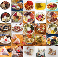 Chinese Bloem Kruiden Thee Geschenkpakketten Chrysanthemum Rose Rode Dadels Detox Beauty Tea Fabriek Groothandel Oem
