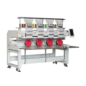 Máquina de Bordar Computarizada con Cuatro Cabezales y 15 Agujas para Logotipos Personalizados y Etiquetas - Product Image 1