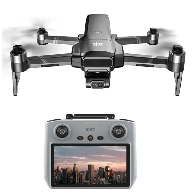 SJRC F22 S3 XR 4K GPS Drone 3 Axis Gimbal 5G Digital FPV 6KM Transmission Brushless Motor Screen Remote Professional Quadcopter