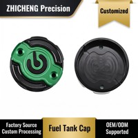Bouchon de réservoir de carburant en aluminium anodisé CNC 6061T6, couvercle de réservoir anti-fuite scellé pour Sur Ron Light Bee Segway Electric Dirt