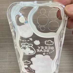 เคสโทรศัพท์มือถือลายผีเสื้อสำหรับ VIVO <span class=keywords><strong>Y100</strong></span> Y83 TPU สำหรับ iPhone 11 12 13 14 15 PRO MAX เคสโทรศัพท์สร้อยข้อมือหมีสุดหรู - Product Image 4