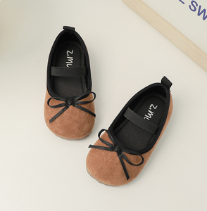 Chaussures plates pour filles, nouvelle mode, chaussures à nœud papillon à semelle souple, chaussures décontractées pour enfants - Product Image 2