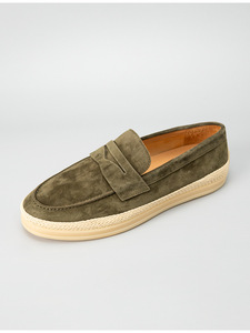 Mocasines de Esparto Marrón de Ante Sintético con Punta Redonda, Sin Cordones, Transpirables, con Entresuela de EVA y Suela de Paja, Zapatos de Estilo Caminar para Todas las Estaciones - Product Image 6