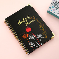 Agenda personnalisé à couverture rigide, classeur de Budget, planificateur d'argent, fournitures scolaires, carnet de notes