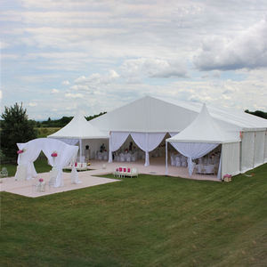 Tentes de réception blanches pour événements et mariages, 30m x 30m, capacité 300 personnes assises - Product Image 2
