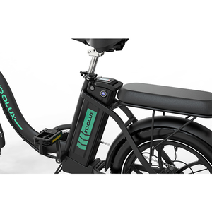 Bicicleta Eléctrica Plegable BK6S con 7 Velocidades, Acelerador Portátil, Cómoda, Rueda de 20x3.0'', Batería de Litio, Motor sin Escobillas y Neumáticos Anchos - Product Image 5