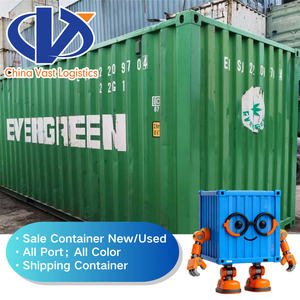 Kontainer Pengangkut Barang Laut Standar Bekas Murah 20GP 40HQ 45HQ 40OT Bersertifikat CSC Stok Kontainer Kering - Product Image 2