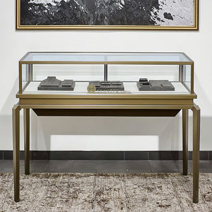 Vitrines de montres verrouillables en gros d'usine, éclairage LED, design d'intérieur de bijouterie, vitrine en verre trempé résistant - Product Image 6