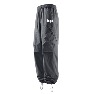 <span class=keywords><strong>Pantalon</strong></span> cargo sportif en toile épaisse pour homme, personnalisé ODM, grandes poches, taille élastique, taille mi-haute, décontracté, pour l'extérieur, <span class=keywords><strong>randonnée</strong></span>, imperméable - Product Image 2