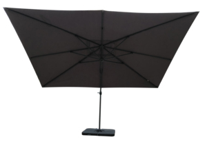 10FT X 13FT Outdoor Garden Durable <strong>Rectangular</strong> Roma Umbrella Cantilever <strong>Parasols</strong> with 360 Rotate Base - Product Image 2