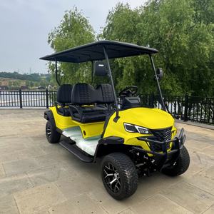 Nuevo Vehículo Eléctrico Multifuncional para Caza, Carro de Golf de 4 Plazas, Carro de Golf Eléctrico Todoterreno, Buggy de Golf para Caminos No Públicos - Product Image 5