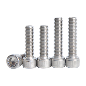 304 Stainless Steel Hex Socket Head Cap Screws <b>M4</b> M5 M6 M8 <b>Bolts</b> 8-150mm Anti Rust Corrosion Resistant Hardware - Product Image 4