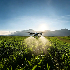 DJ1 Original Factory T25P T50 Drone Agras pour l'agriculture et l'industrie, permettant l'irrigation, la pulvérisation, la distribution et le levage d'engrais. - Product Image 1