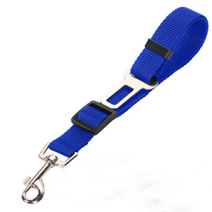 Barato personalizado ajustable mascota perro gato seguridad gato vehículo correa de nailon tela perro cinturón de seguridad - Product Image 1