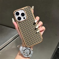 Nouveau luxe titane magnétique fibre de carbone Texture étui pour iphone 16 15 14 13 12 11 Pro Max Plus antichoc dur PC couverture
