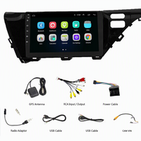 Autoradio Android 15 Intel Octa Core pour tableau de bord de Camry 2017-2020, écran OLED 10,1 pouces, navigation GPS, CarPlay, Android Auto