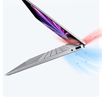 HP OmniBook 3 14-Inch Baru, PC AI Generasi Terbaru, Intel Core I5-210H, RAM 16GB, SSD 512GB, Layar IPS, Bahasa Inggris/Cina, Warna Perak Es