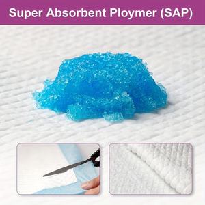 Tapis de propreté jetable pour animaux de compagnie, imperméable, avec film de fond anti-fuite, pour l'apprentissage de la propreté des chiots, vente en gros, logo personnalisable gratuit - Product Image 2