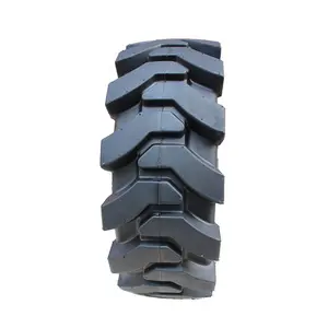 New Pattern 28X9-15 Solid Rubber Tire For Mini Skid Steer Loaders Telehandlers Rough Terrain Lift Trucks