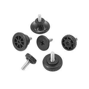 Adjustable Screw Feet Customized Hardware Plastic Parts Professional Plastic Mold Manufacturer Injection Molding Services