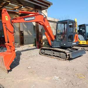 Oferta Especial: Mini Excavadora Hidráulica Usada Original Coreana DOOSAN DH55 de 5 Toneladas, Pequeña Excavadora para Construcción y Agricultura - Product Image 2