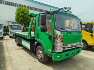 Nuevo Camión Grúa Isuzu KV100 de 120HP, 5 Toneladas, Diésel, Manual, Tracción 4x2, 6 Velocidades, Plataforma Plana, Euro 5, Venta Directa de Fábrica - Product Image 3