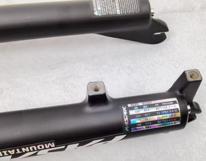 PASAK 24-Inch Alloy Bicycle <strong>Front</strong> <strong>Fork</strong> with Lockable Shoulder Control Oil Shock Absorber 100 Disc Brake Mountain Bike Air <strong>Forks</strong> - Product Image 6