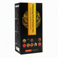 Thé de Santé Ginseng Dix Trésors en Gros 150g Sachets de Tisane Sans Caféine Mélange de 10 Herbes Approvisionnement en Vrac Durée de Conservation 18 Mois