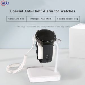 Support d'affichage rotatif Antilost de magasin de détail blanc Offre Spéciale support de montre intelligente avec alarme et télécommande - Product Image 4