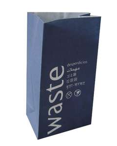 Sacs à vomir de voyage personnalisés de haute qualité, sacs à vomir en papier kraft - Product Image 1