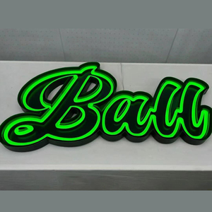 Insegna Luminosa a LED per Attività Commerciali, Lettere e Numeri Illuminati, Design Gratuito, Insegna in Acrilico RGB Neon per Feste, Lettere Illuminate Personalizzate - Product Image 2