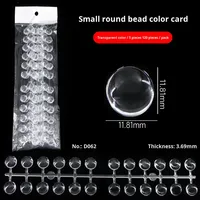 Plastique écologique Nail Art petit plat solide couleur carte ronde ongles conseils vernis à ongles Gel bouchon de bouteille couleur échantillon outil d'affichage