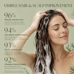 Champú HALORINNA Romero y Menta 300ml con Biotina para Limpieza Profunda del Exceso de Grasa, Refrescante para el Cuidado Diario del Cabello y Cuero Cabelludo - Product Image 3