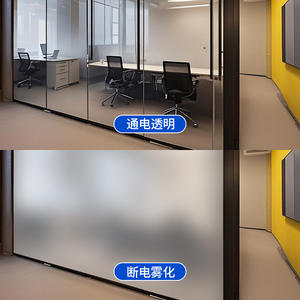 Película Inteligente de Vidrio Laminado con Aislamiento Térmico, Ahorro de Energía, Autoadhesiva, Controlada Eléctricamente, con Efecto de Niebla y Atenuación PDLC HY90 - Product Image 2