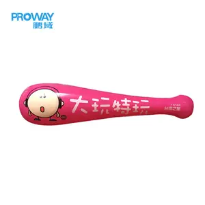 logo inflatable baseball bats for promotion Wholesale and Custom pvc inflatable stick