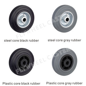 Langlebiges industrielles Gummi-Lenkrad in deutscher Qualität Verschiedene Größen 4-Zoll-Lenkrolle für schnelles Bewegen - Product Image 4