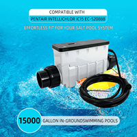 EC-520554 IC15 Piscine Sel Cellule Pentair IntelliChlor IC15 Remplacement Système de chloration 15,000 gallons Chlore de piscine