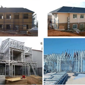 เครื่องขึ้นรูปอัตโนมัติพร้อมชุดเกียร์ PLC สำหรับผนังเหล็กชุบสังกะสีสำหรับบ้านวิลล่าโครงสร้างเหล็กเบา - Product Image 6