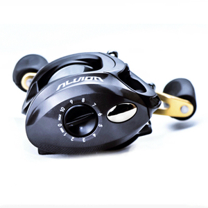 Carretes de pesca de Metal Max Drag Power para carpas, cebo de lubina, fundición, novedad - Product Image 4