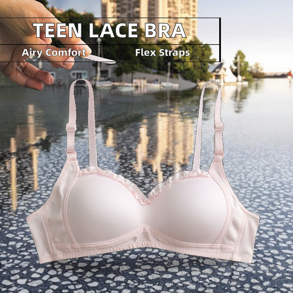 cute-girl-student-bra-adjustable-straps-thin-lace-breathable-knitted