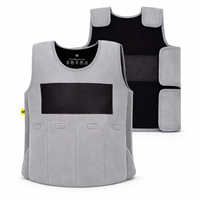 Gilet lesté pour enfants en tissu color block, intégration sensorielle, compression réglable, autisme, TDAH, 18 oz, 21x14 pouces, vente en gros