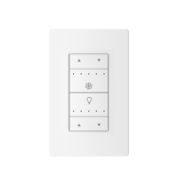 Tuya ZigBee Smart 3-Way Dimmer US Switch Mouse-Click Feel IP20 2.4GHz OEM&ODM Smart Life App Bekerja dengan Alexa Google Home 16A 240V
